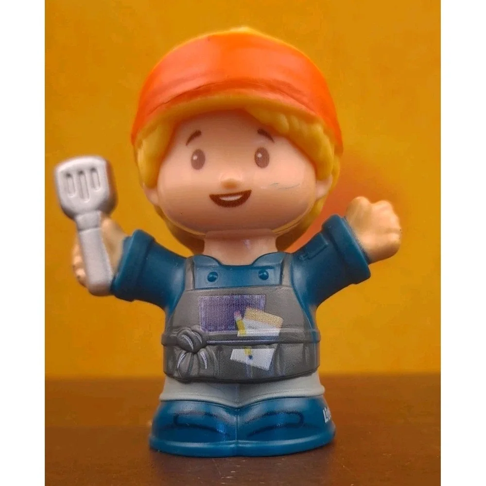 Fisher Price Little‎ People Blonde Food Truck Chef Cook